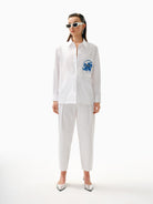 Kntlgy-Helenic Fingerprint Gömlek-Gömlek-1-Milagron.com