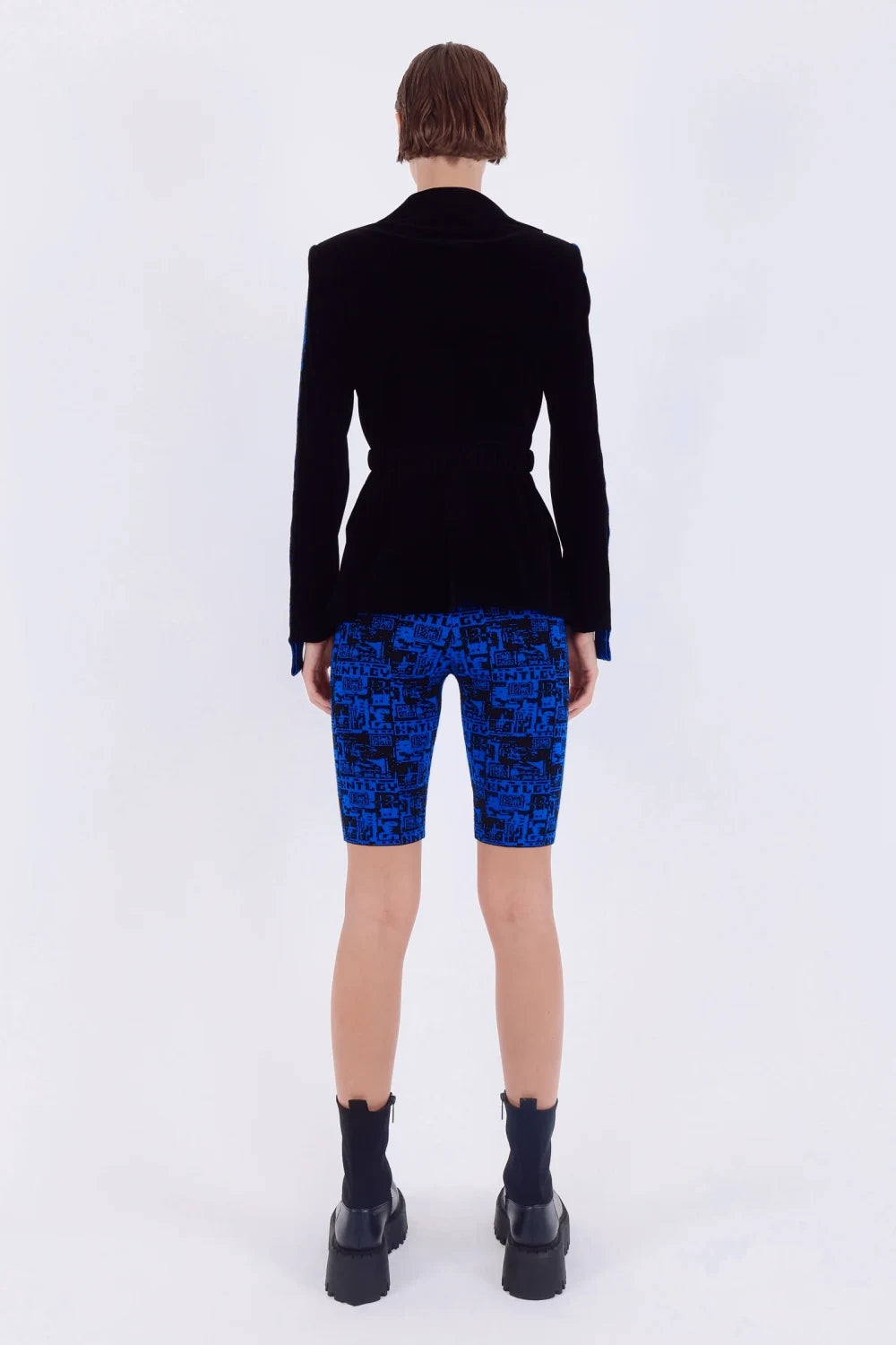 Kntlgy-İstanblue Pixel Art Biker Şort-Şort-5-Milagron.com