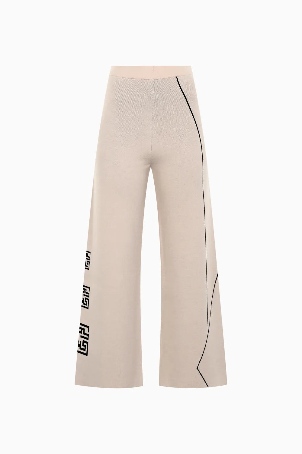 Kntlgy-Jakarlı Triko Pantolon-Pantolon-1-Milagron.com