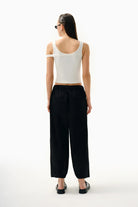 Kntlgy-Kolsuz Asimetrik Bluz-Top-4-Milagron.com