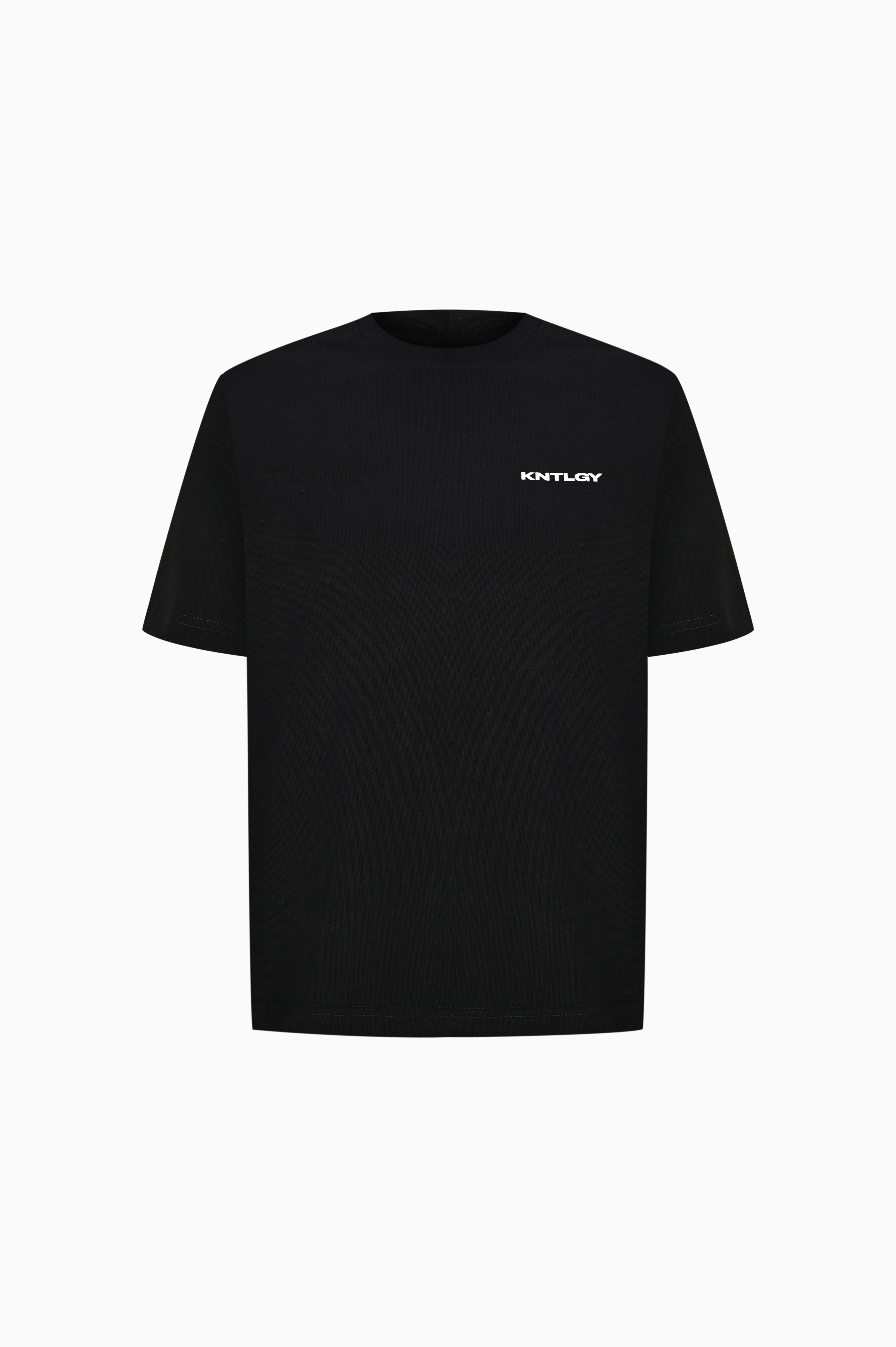 Kntlgy-Move Oversize Siyah T Shirt-T-Shirts-1-Milagron.com