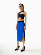 Kntlgy-Opulent Blue Swirl Saten Etek-Etek-2-Milagron.com