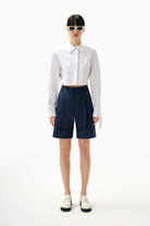 Kntlgy-Organik Pamuklu Rahat Kalıplı Şort-Şort-2-Milagron.com