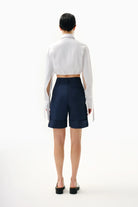Kntlgy-Organik Pamuklu Rahat Kalıplı Şort-Şort-3-Milagron.com