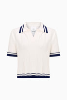 Kntlgy-Oxford Flow Polo Üst-Top-1-Milagron.com