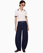 Kntlgy-Oxford Flow Polo Üst-Top-2-Milagron.com