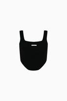 Kntlgy-SORUNLU - Crooked Triko Crop Top-Top-1-Milagron.com