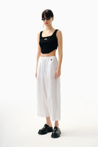 Kntlgy-SORUNLU - Crooked Triko Crop Top-Top-2-Milagron.com