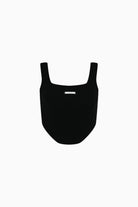 Kntlgy-SORUNLU - Crooked Triko Crop Top-Top-4-Milagron.com
