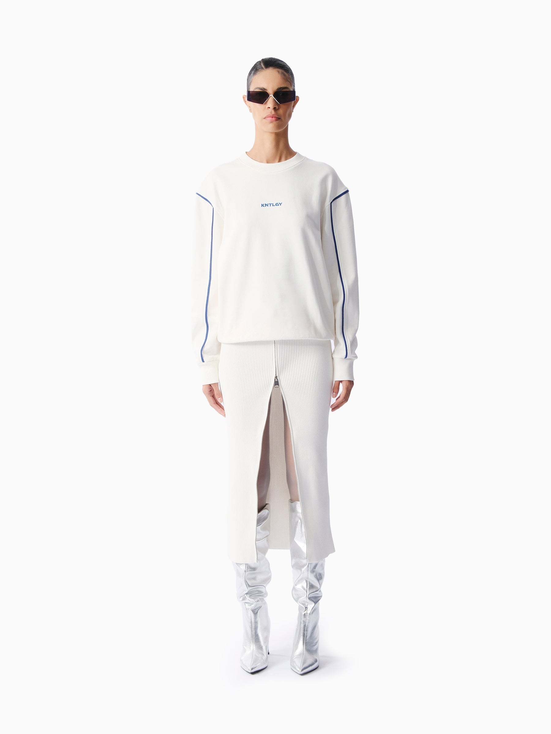 Kntlgy-Saver Unisex Mavi Sweatshirt-Sweatshirts & Hoodies-4-Milagron.com