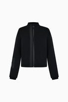 Kntlgy-Siyah Triko Bomber Ceket-Ceket-1-Milagron.com