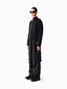 Kntlgy-Siyah Triko Bomber Ceket-Ceket-3-Milagron.com