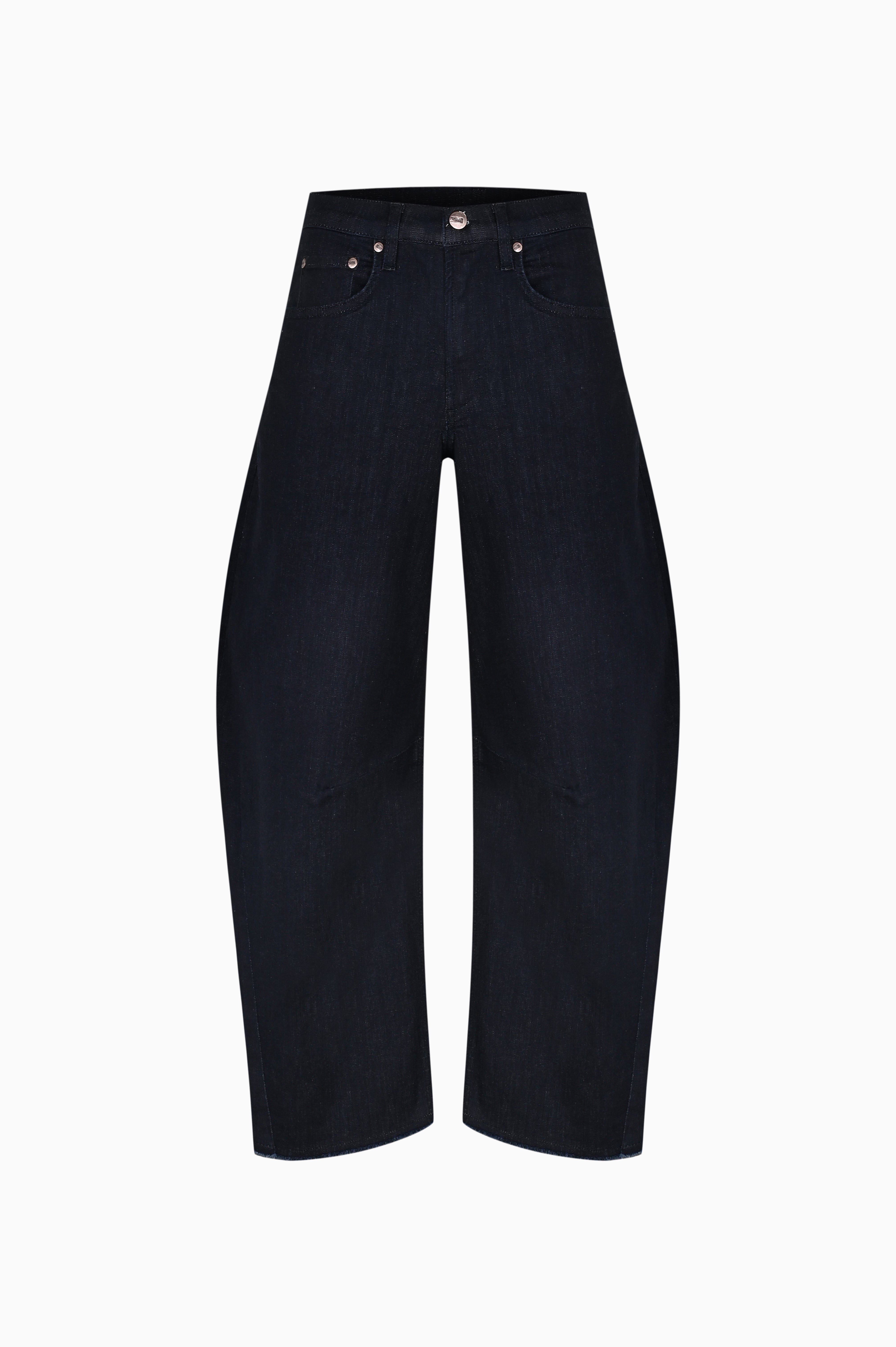 Kntlgy-Slouchy Beyb Navy Denim Pantolon-Kot Pantolon-1-Milagron.com