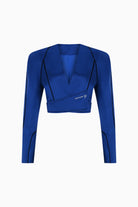 Kntlgy-Super Woman Sınırlı Üretim Mavi Saten Ceket-Ceket-2-Milagron.com