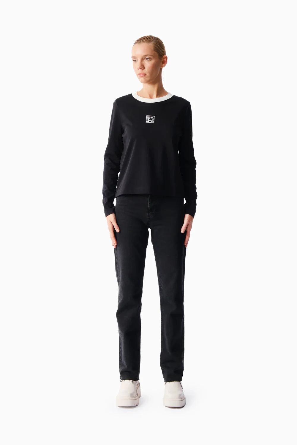 Kntlgy-Uzun Kollu Bluz-Bluz-2-Milagron.com