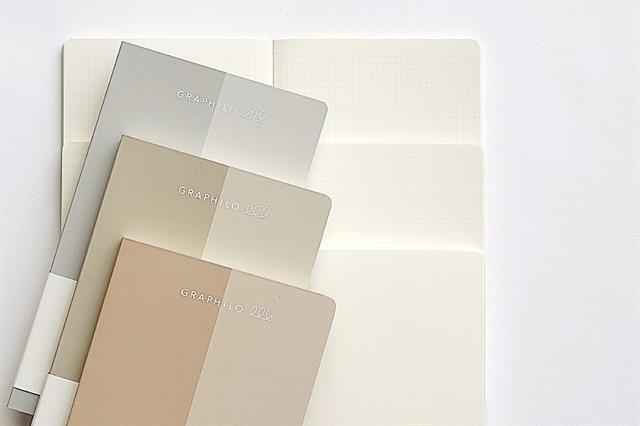 Kobeha-Kobeha Graphilo Japon Dolma Kalem Kağıdı çizgisiz Defter 01 00222-Çizgisiz (Düz)-11-Milagron.com