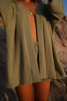 Koi People-%100 Keten Oversize Kimono-Kimono-5-Milagron.com