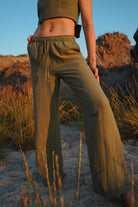 Koi People-%100 Keten Pantolon-Pantolon-1-Milagron.com