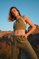 Koi People-%100 Keten Pantolon-Pantolon-4-Milagron.com