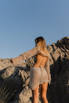 Koi People-Bali Set / Örgü Plaj Elbisesi-Alt - Üst Takım-3-Milagron.com