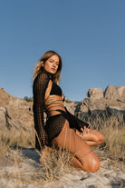 Koi People-Bali Set / Örgü Plaj Elbisesi-Alt - Üst Takım-3-Milagron.com