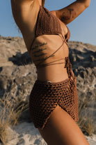 Koi People-Bali Set / Örgü Plaj Elbisesi-Alt - Üst Takım-4-Milagron.com