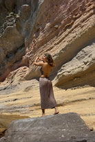 Koi People-Örgü Plaj Elbisesi / Örgü Takım Vizon-Bikini & Mayo-2-Milagron.com