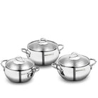 Korkmaz A1801 Tombik Jr. 6 Parça Çelik Tencere Seti