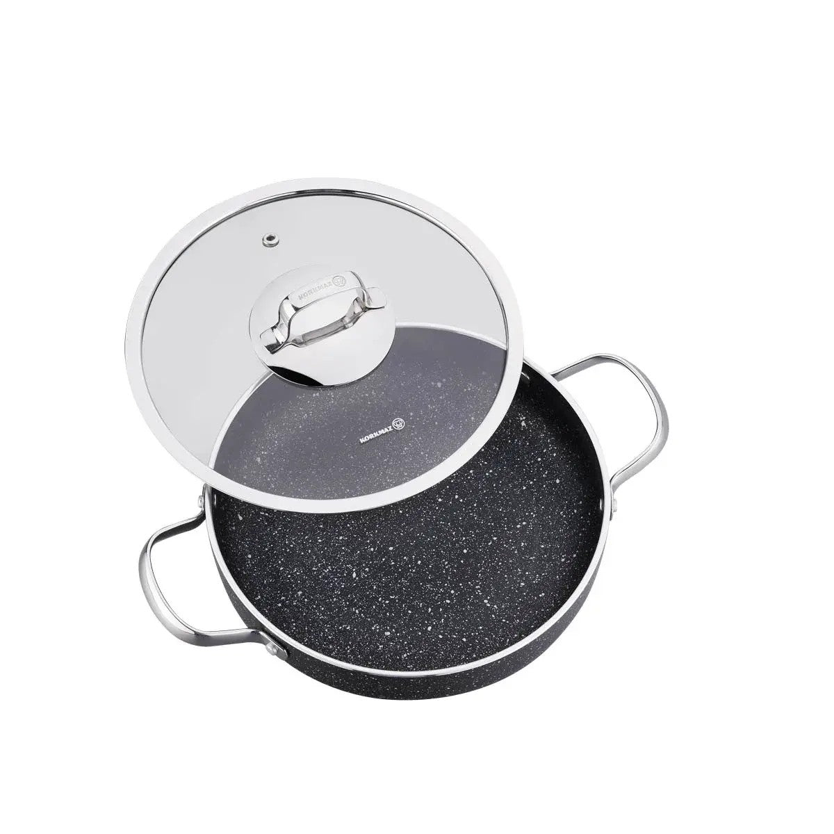 Korkmaz A1845 Galaksi Omlet Granit Sahan Seti 6 Parça