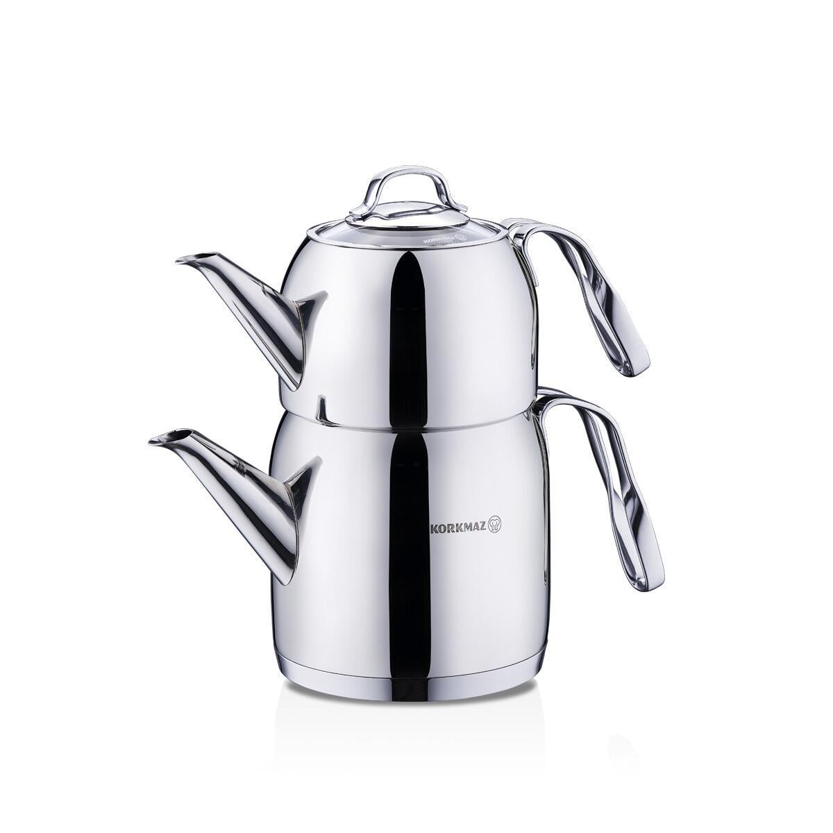 Korkmaz A191 Steama Çaydanlık Takımı