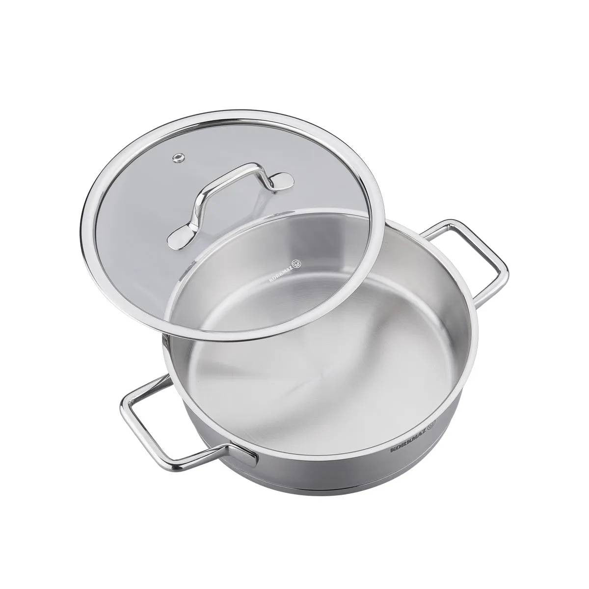 Korkmaz A1957 Festiva 8 Parça Çelik Tencere Seti