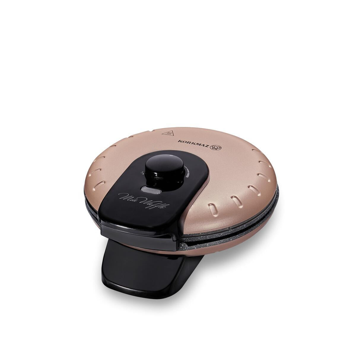 Korkmaz-A319-03 Mia Waffle Makinesi Rosegold-Waffle Makinesi-1-Milagron.com