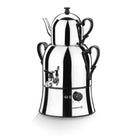 Korkmaz A338 Nosta Inox/Siyah Semaver