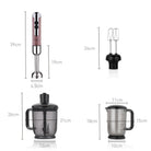 Korkmaz A447-09 Mia Mega Blender Set Rosagold/Krom