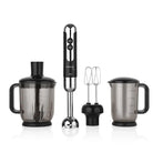 Korkmaz A447-12 Mia Mega Siyah/Krom Blender Set