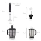 Korkmaz A449 Performix Mega Blender Seti Siyah