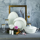 Korkmaz A8263 Lines Collection 58 Parça Yuvarlak Yemek Takımı