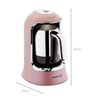 Korkmaz A860-06 Kahvekolik Kahve Makinesi Rosagold/Krom