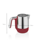 Korkmaz A861 Kahvekolik Twin Kırmızı/Krom Türk Kahve Makinesi