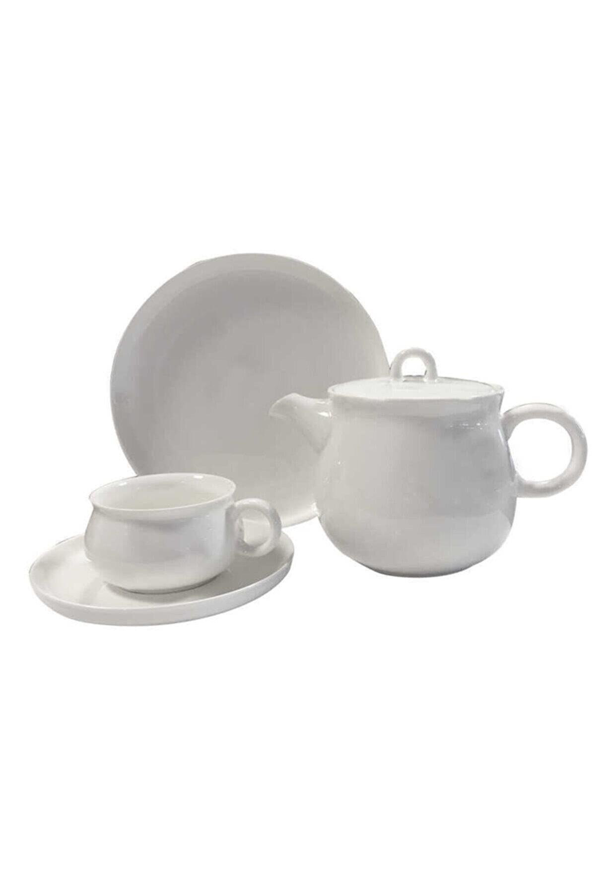 Korkmaz A8706 Aşiyan Collection 30 Parça Porselen Kahvaltı Takımı