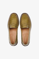 Crocodile Penny Loafer