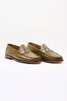 Crocodile Penny Loafer