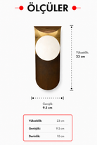Lumiana-Bruno Curved Pirinç Eskitme Aplik-Aplik-5-Milagron.com
