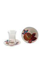 La Casa Antica-Çay Bardağı Tabağı Suzani-Tabak & Kase-1-Milagron.com