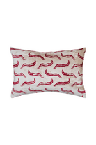 La Casa Antica-İpek Kadife İkat Yastık Kılıfı (40x60cm)-Yastık Kılıfı-1-Milagron.com