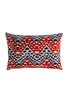 La Casa Antica-İpek Kadife İkat Yastık Kılıfı (40x60cm)-Yastık Kılıfı-1-Milagron.com