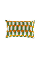 La Casa Antica-İpek Kadife İkat Yastık Kılıfı (40x60cm)-Yastık Kılıfı-1-Milagron.com