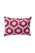 La Casa Antica-İpek Kadife İkat Yastık Kılıfı (40x60cm)-Yastık Kılıfı-1-Milagron.com