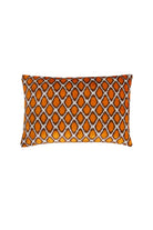 La Casa Antica-İpek Kadife İkat Yastık Kılıfı (40x60cm)-Yastık Kılıfı-1-Milagron.com