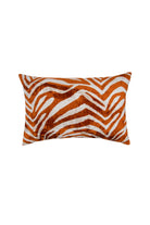 La Casa Antica-İpek Kadife İkat Yastık Kılıfı (40x60cm)-Yastık Kılıfı-1-Milagron.com